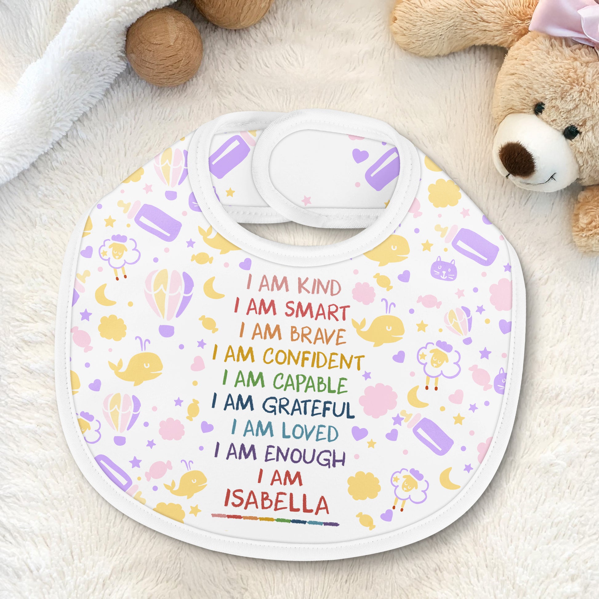I Am Kind, I Am Smart, Balloon, Elephant, Cloud