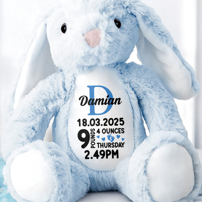 Bellamy 18.03.2025 9 Pounds 4 Ounces Thursday 2.49 PM, Stuffed Bunny
