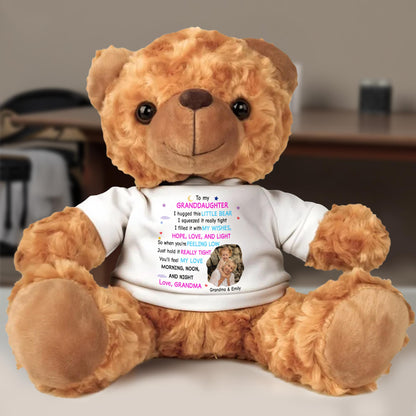 To My Granddaughter, I Hugged This Little Bear, Stars
