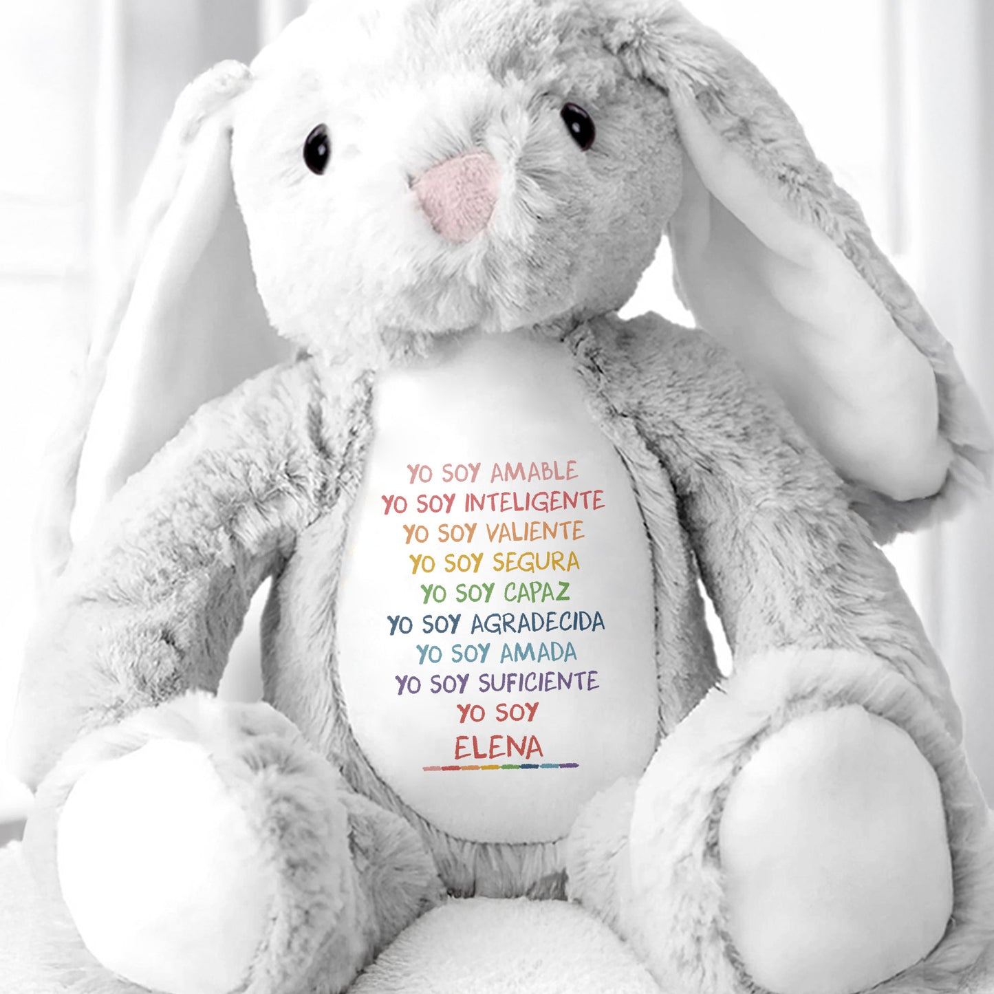 Yo Soy Amable, Yo Soy Inteligente, Stuffed Bunny