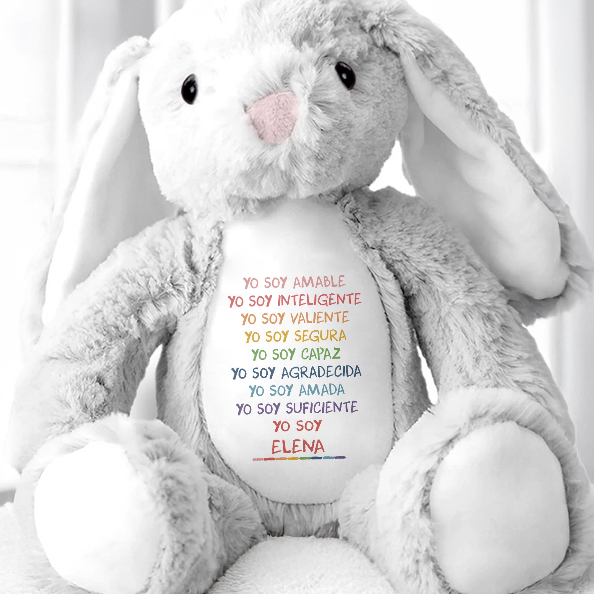 Yo Soy Amable, Yo Soy Inteligente, Stuffed Bunny