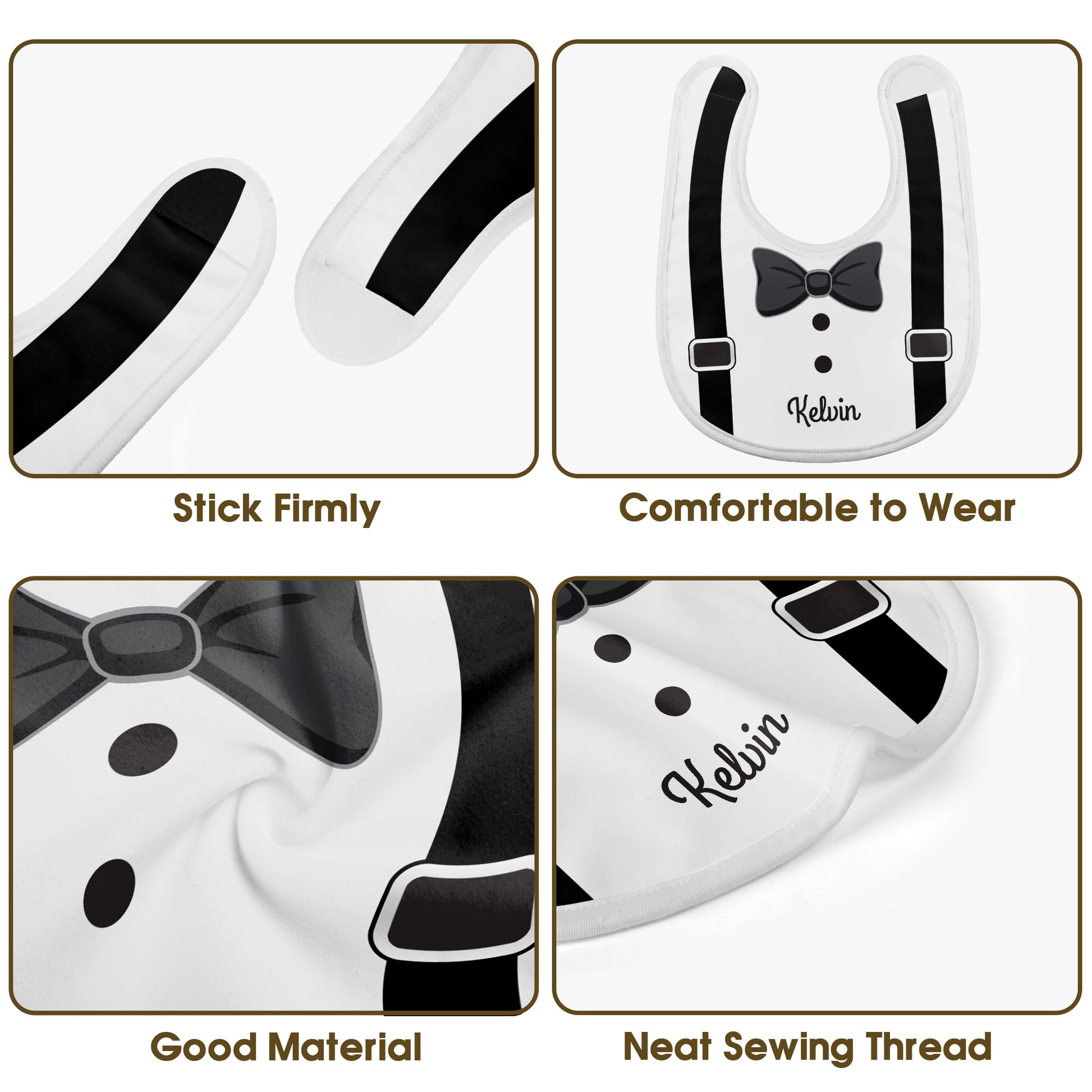A Charming Tuxedo Design Perfect For Your Little One, Bow Tie