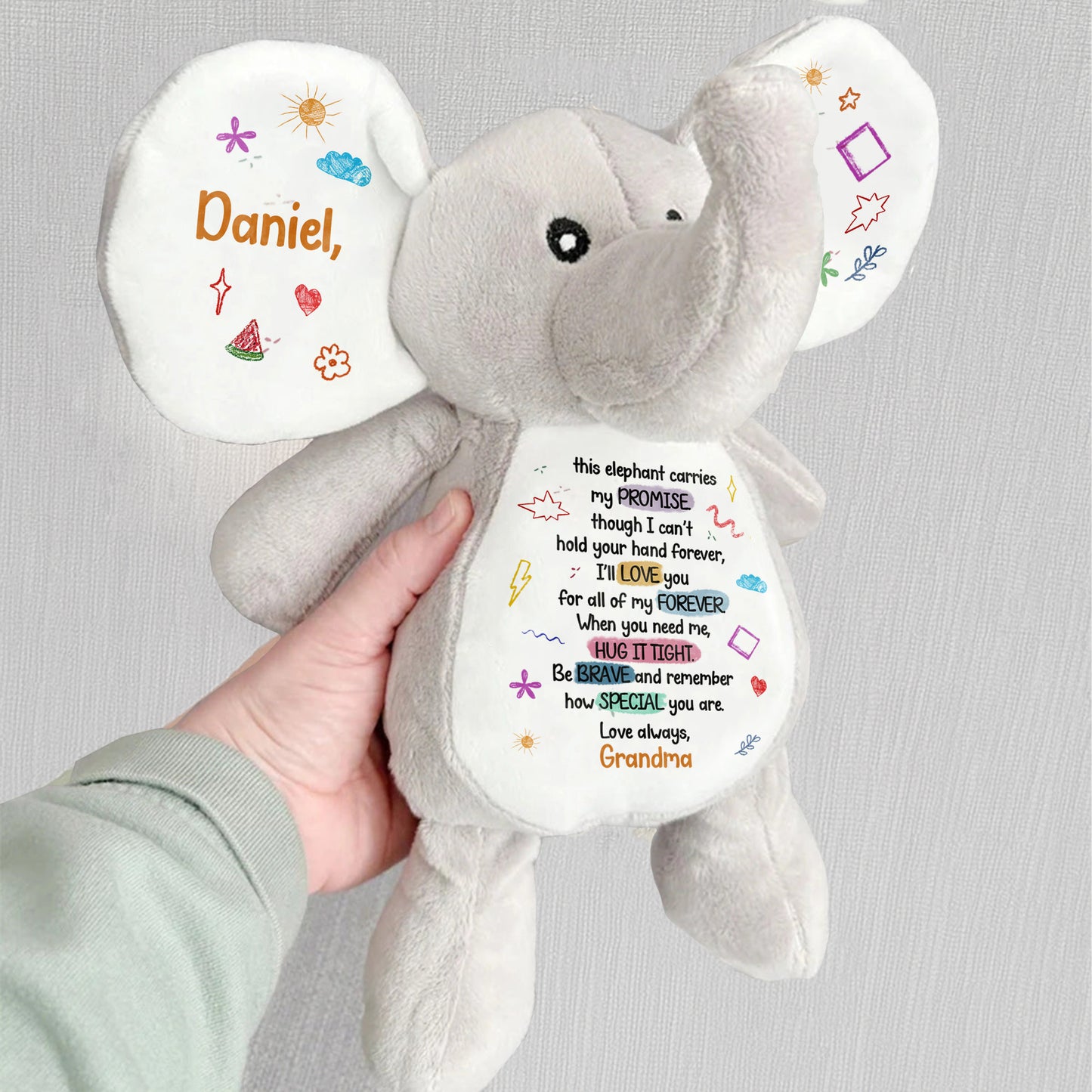Elephant Carries My Promise, Love Always