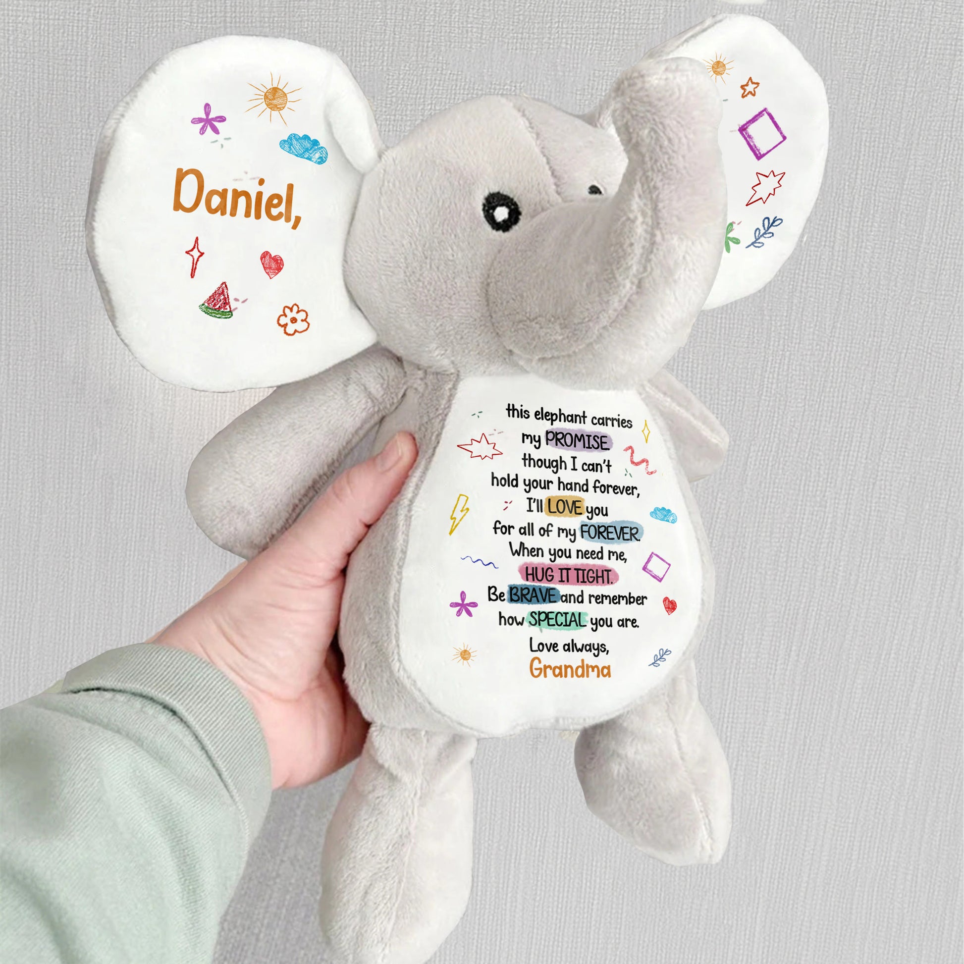 Elephant Carries My Promise, Love Always