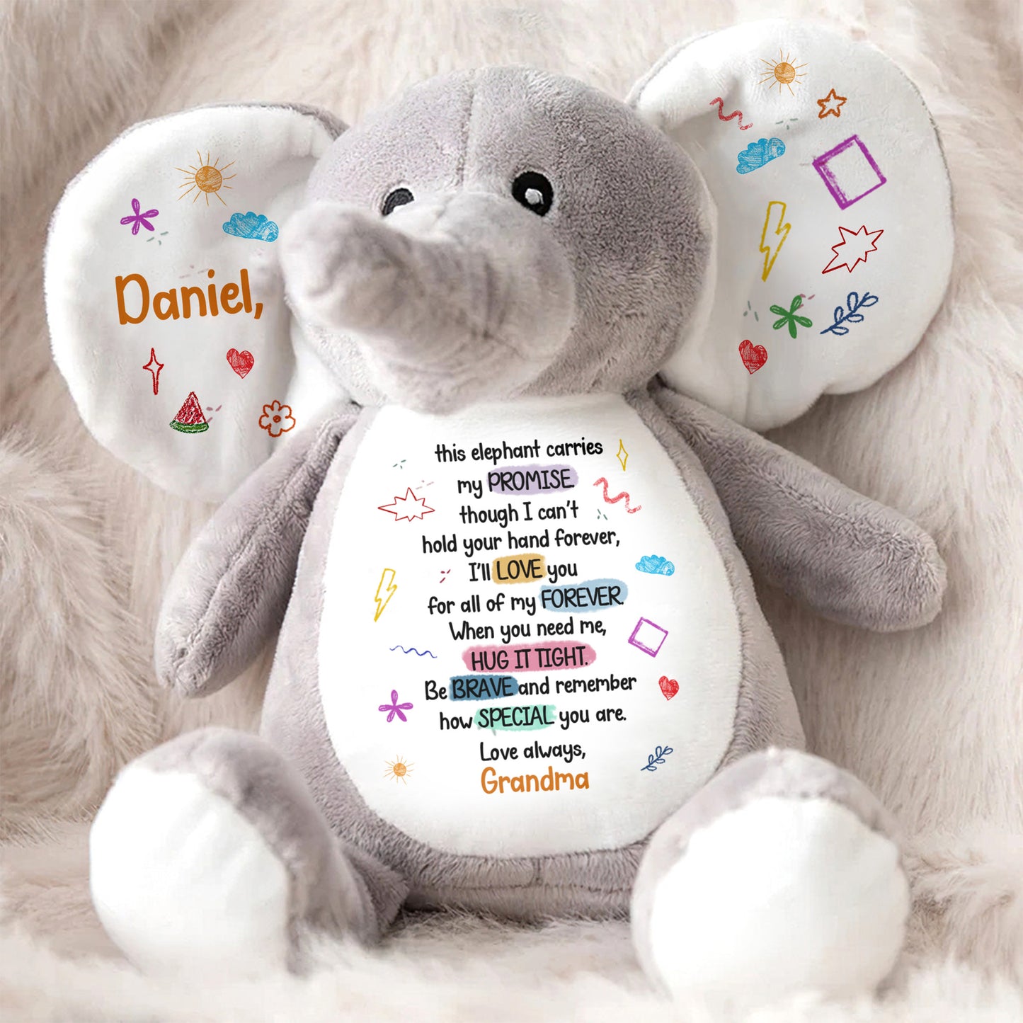 Elephant Carries My Promise, Love Always