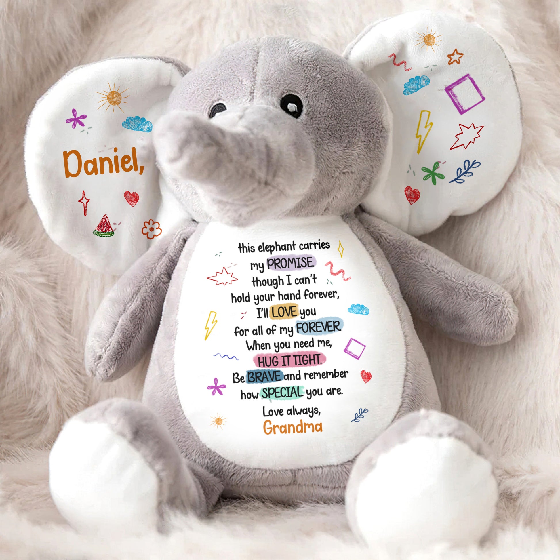 Elephant Carries My Promise, Love Always