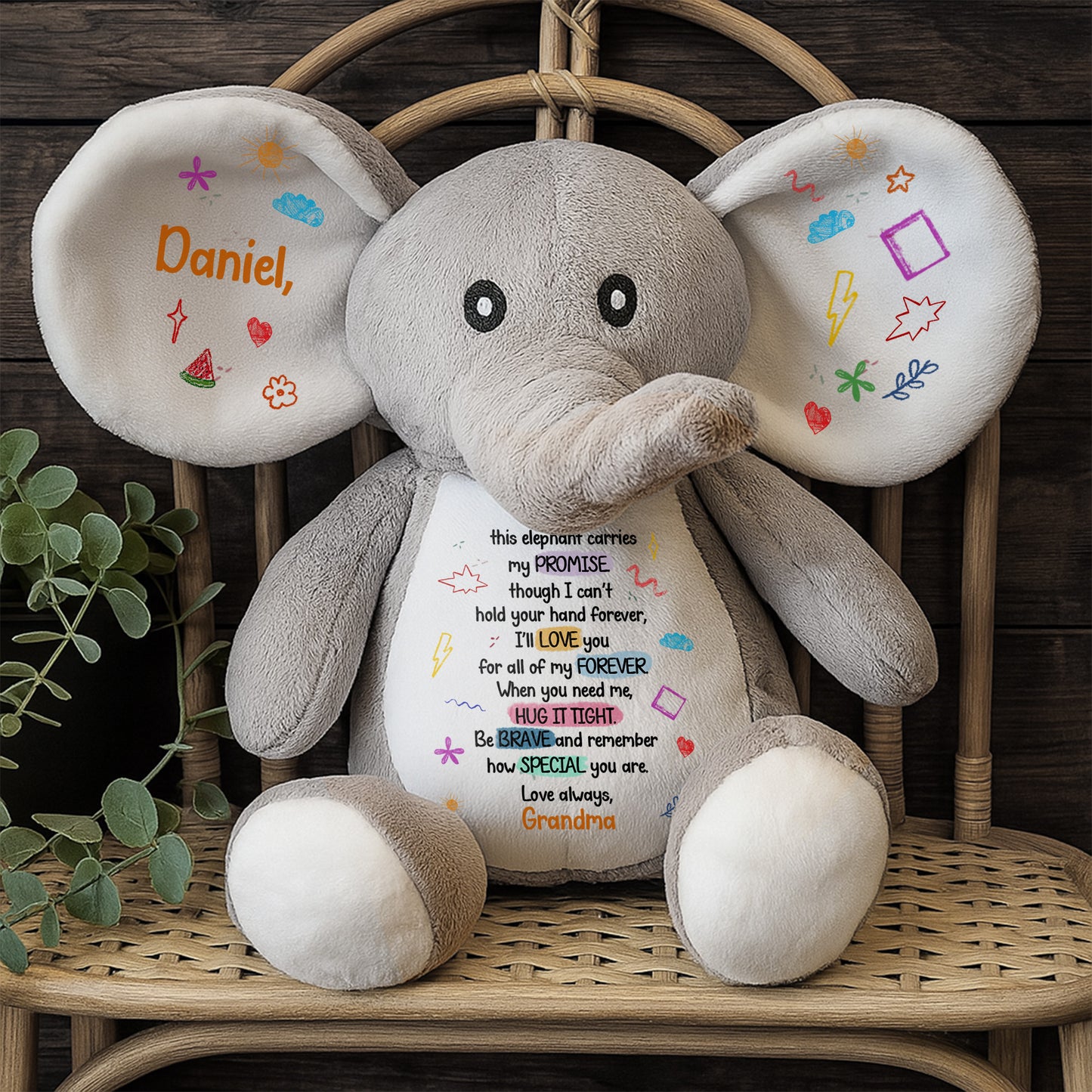 Elephant Carries My Promise, Love Always