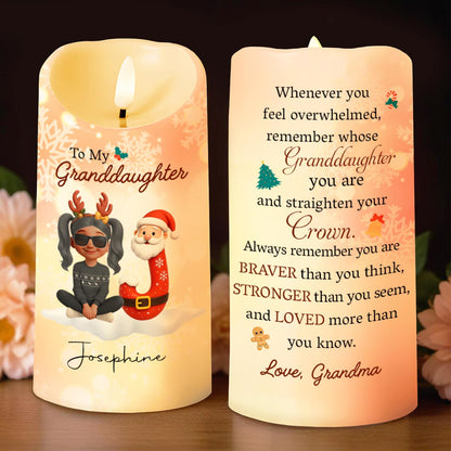 Remember Whose Granddaughter You Are, Santa Claus And Reindeer