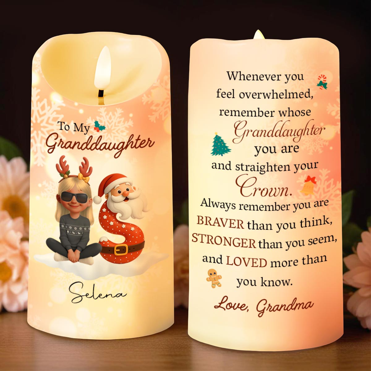 Remember Whose Granddaughter You Are, Santa Claus And Reindeer