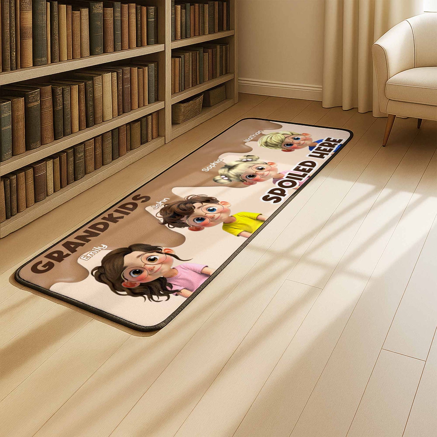 Grandkids Spoiled Here Cartoon Children Design