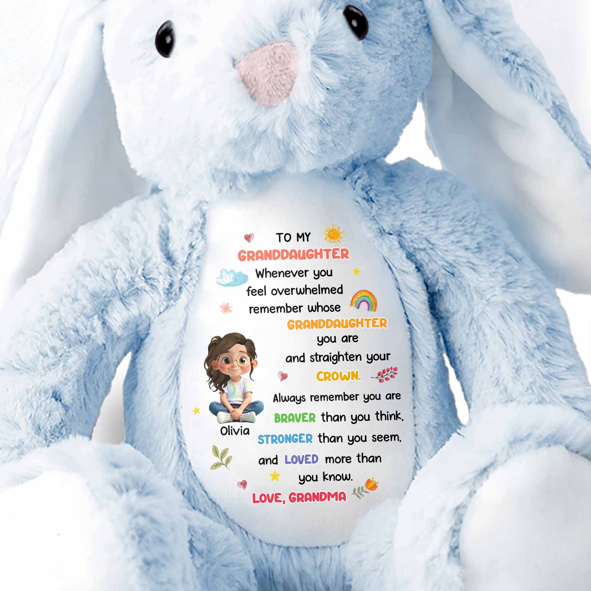 To My Granddaughter, Always Remember You Are Braver