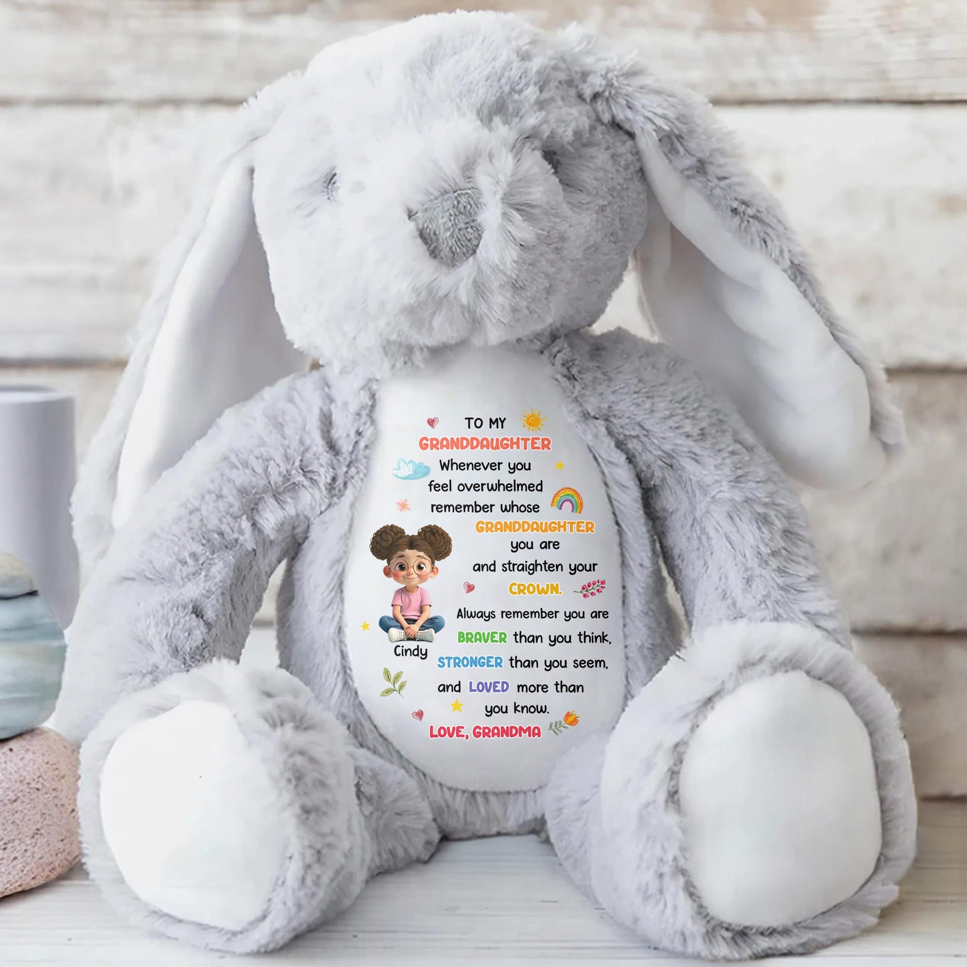 To My Granddaughter, Always Remember You Are Braver