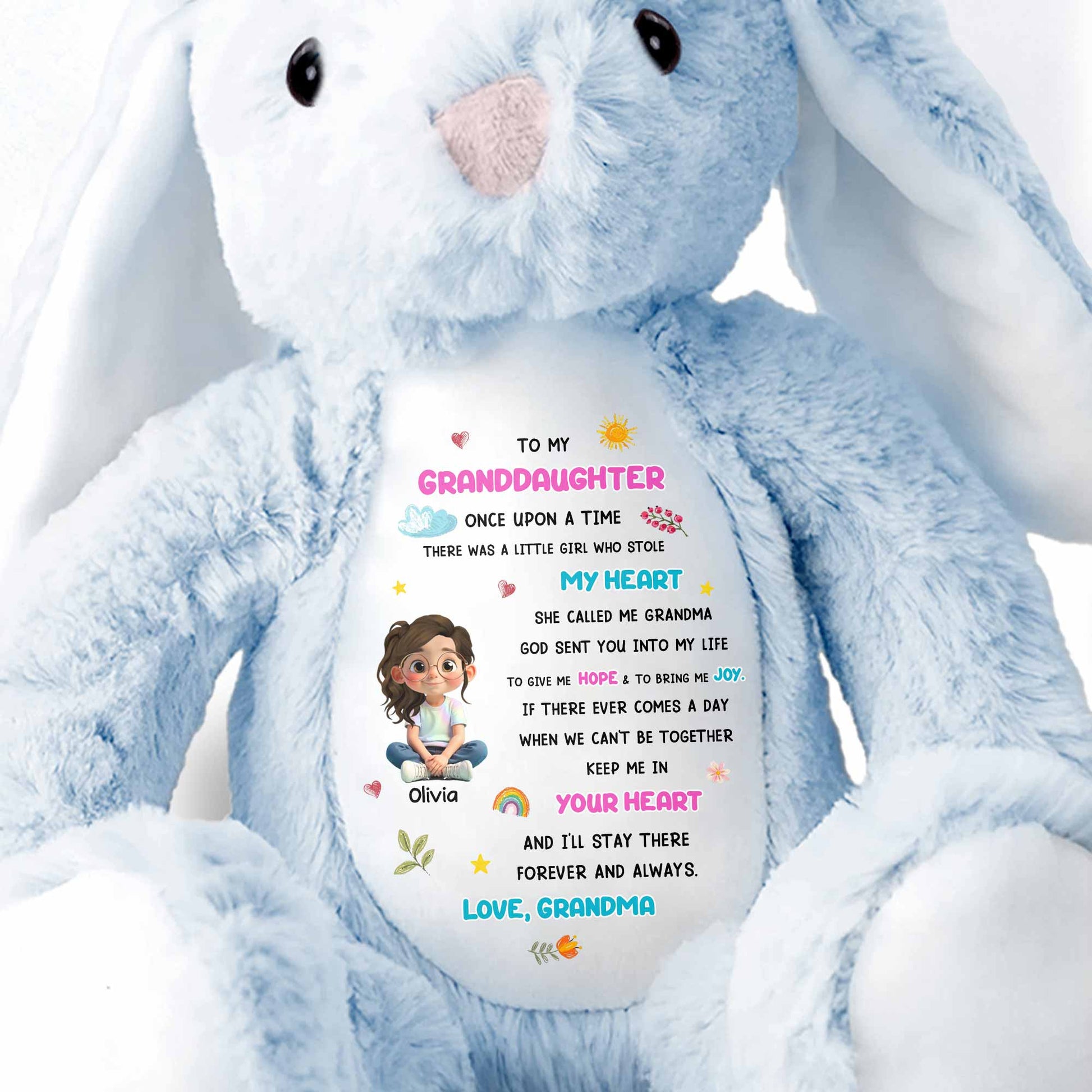 To My Granddaughter, Little Girl Who Stole My Heart