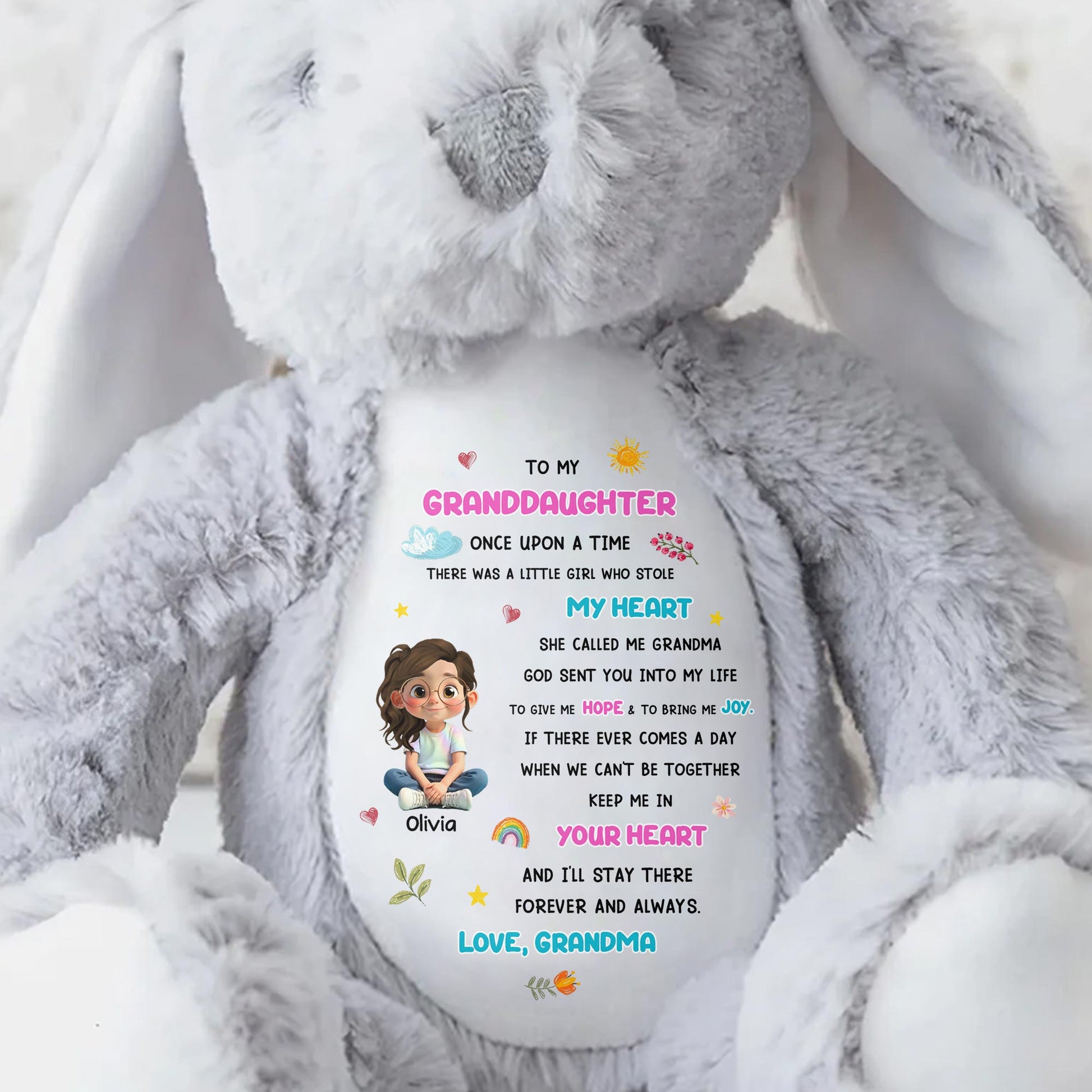 To My Granddaughter, Little Girl Who Stole My Heart