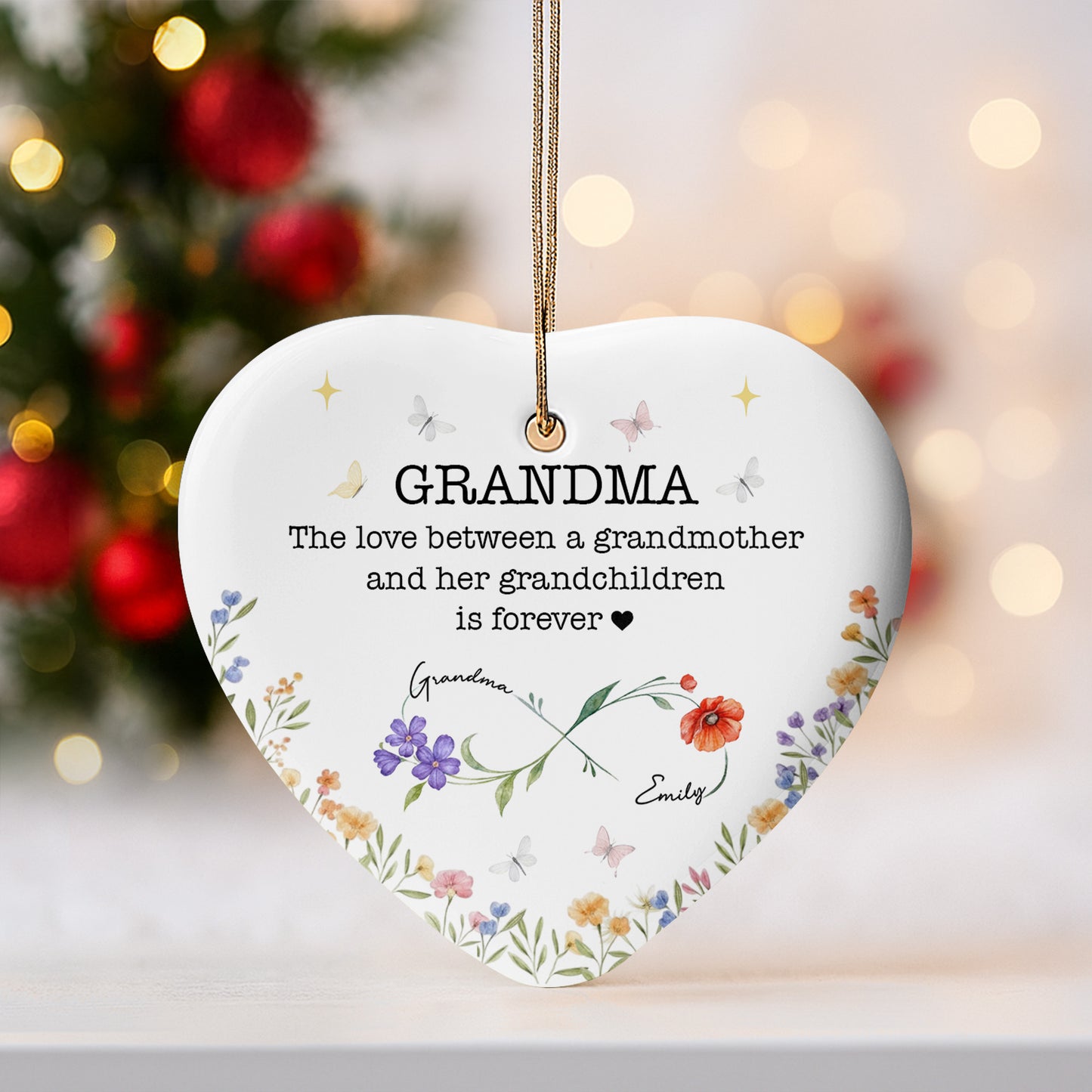 Love Between A Grandmother And Her Grandchildren Forever