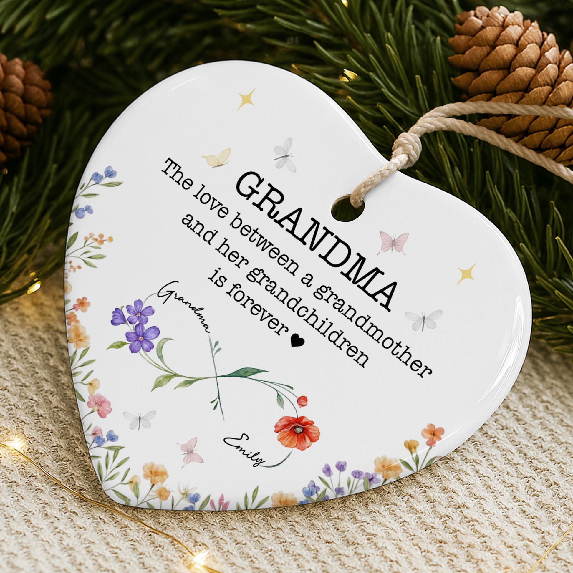 Love Between A Grandmother And Her Grandchildren Forever