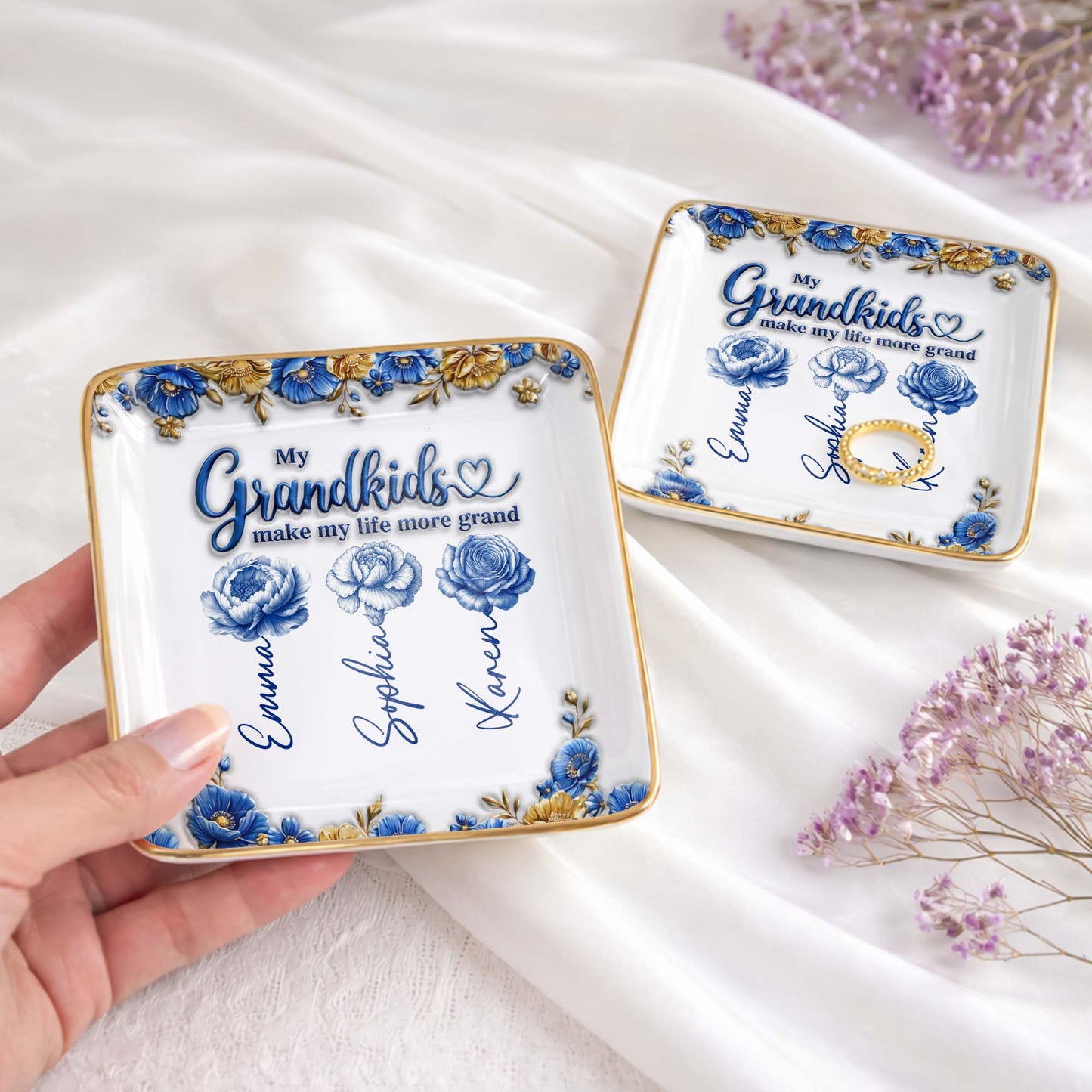 My Grandkids Make My Life More Grand Flowers