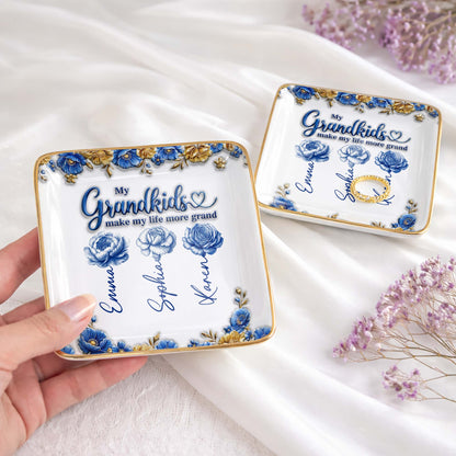 My Grandkids Make My Life More Grand Flowers