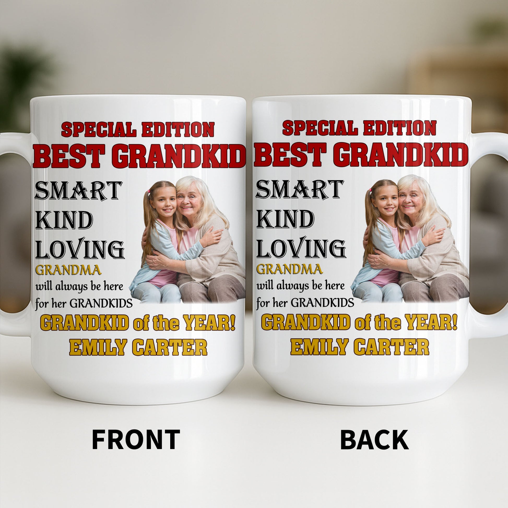 Special Edition Best Grandkid Smart Kind Loving
