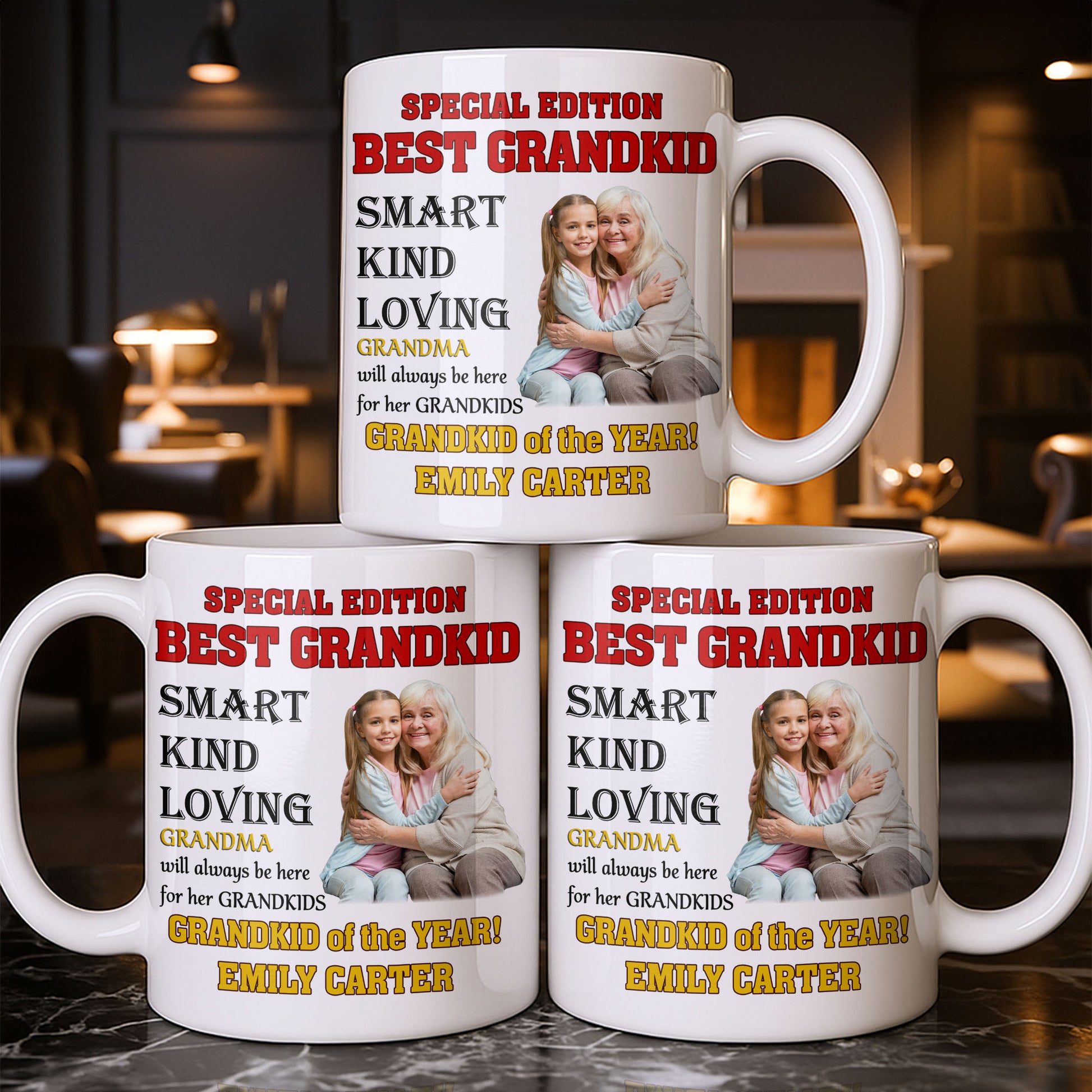 Special Edition Best Grandkid Smart Kind Loving