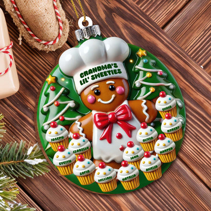 Grandma's Lil' Sweeties Gingerbread Man And Cupcakes