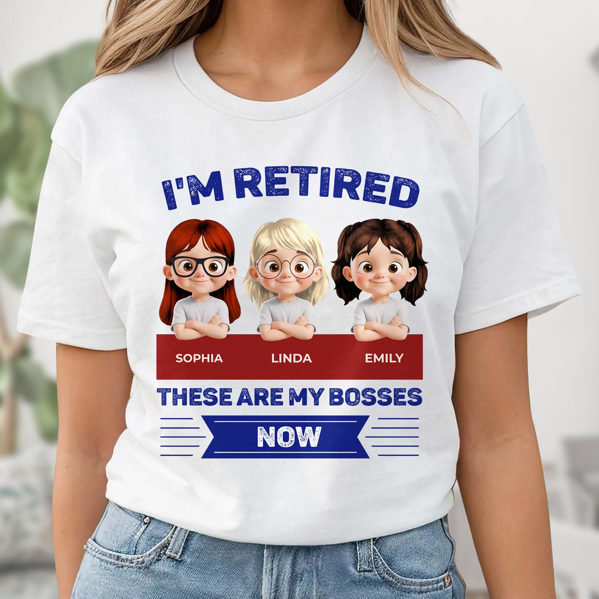I'm Retired, These Are My Bosses Now, Cartoon Characters