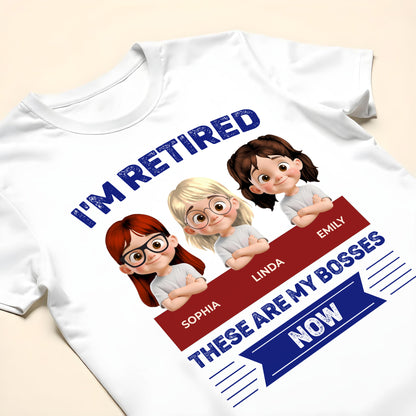 I'm Retired, These Are My Bosses Now, Cartoon Characters