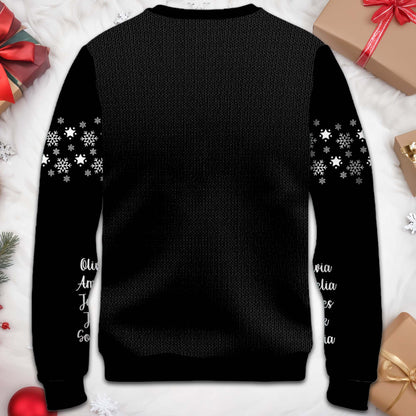 Celebrate The Joyful Holiday Season With Sleigh and Snowman Jumper