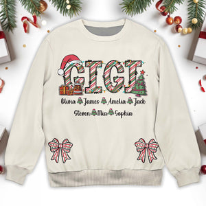 Festive Family Christmas Tree and Gifts Design
