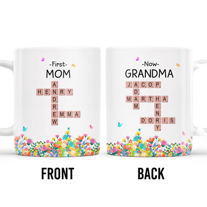 From First-Time Mom To Beloved Grandma Mug