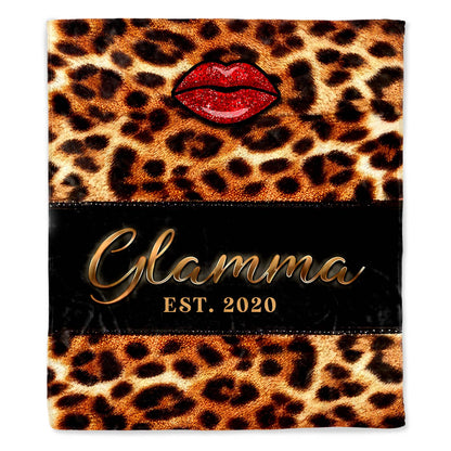 Unleash Your Inner Glamour With Chic Leopard And Lips