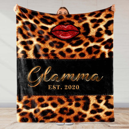 Unleash Your Inner Glamour With Chic Leopard And Lips
