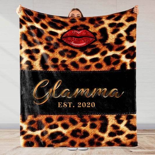 Unleash Your Inner Glamour With Chic Leopard And Lips
