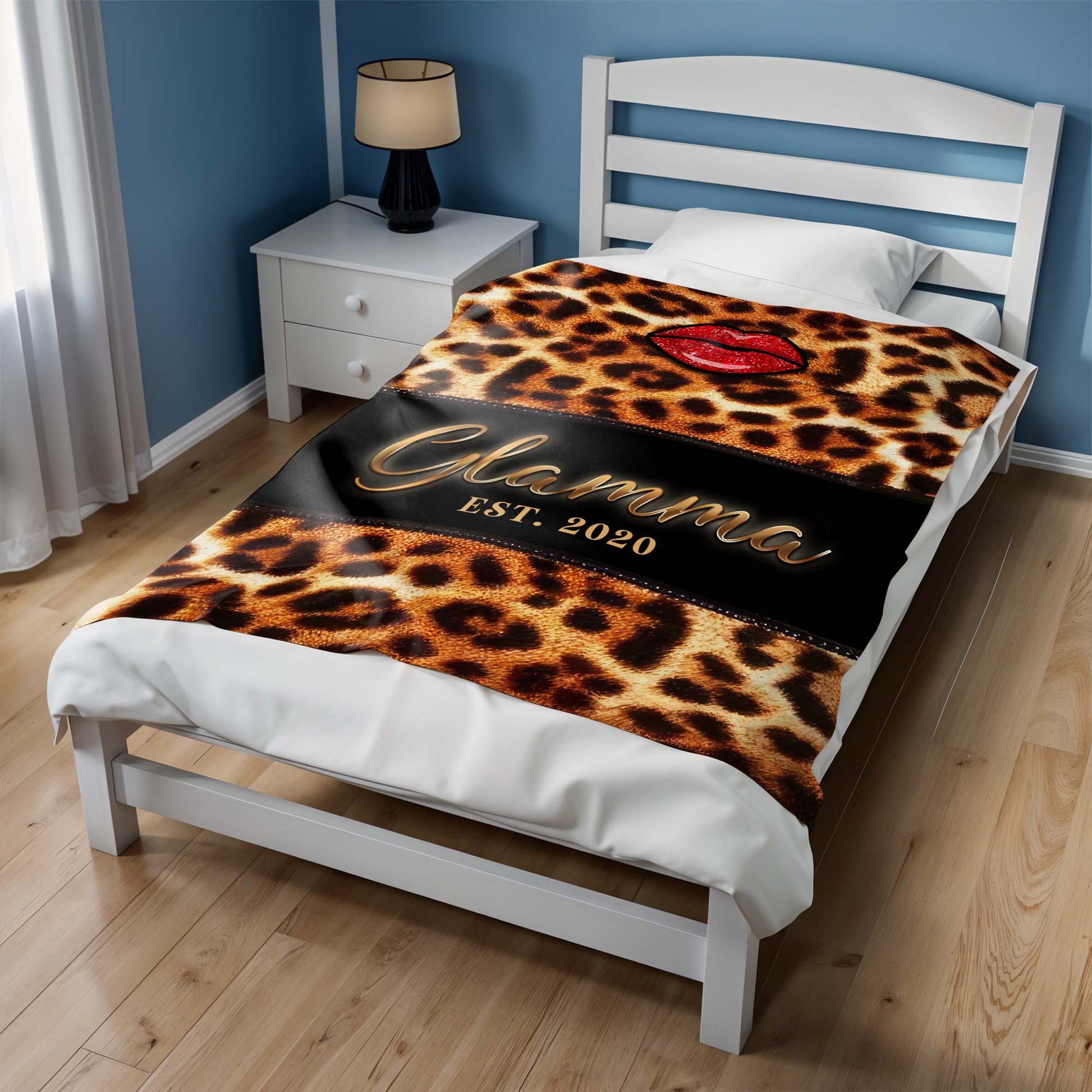 Unleash Your Inner Glamour With Chic Leopard And Lips