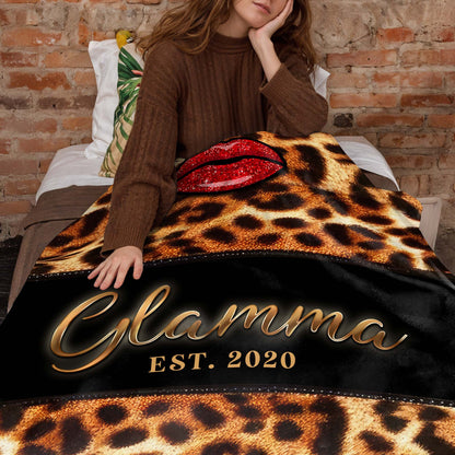 Unleash Your Inner Glamour With Chic Leopard And Lips