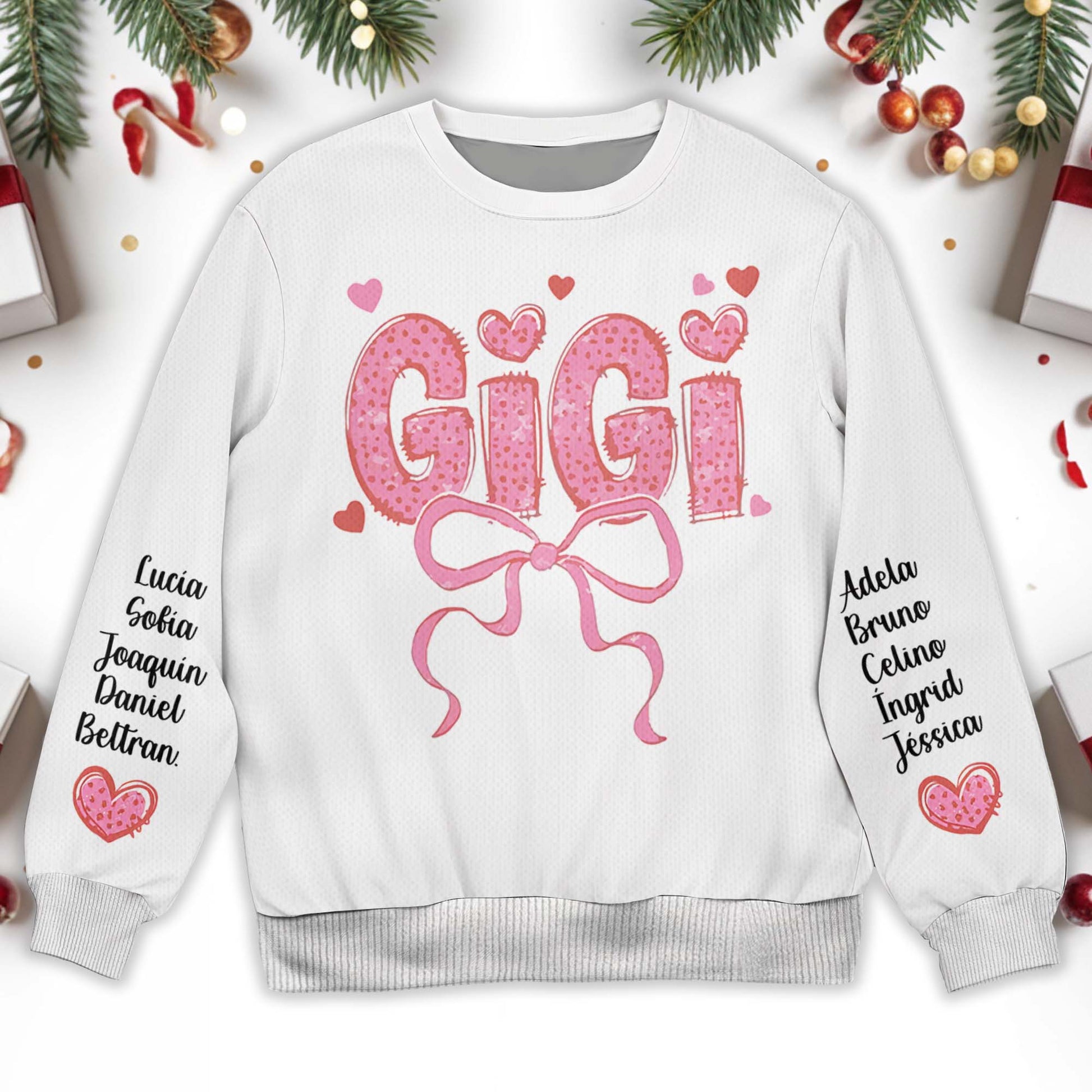 Celebrating Love And Family With Hearts And Bow