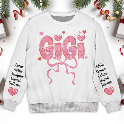 Celebrating Love And Family With Hearts And Bow