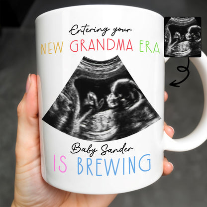 Entering Your New Grandma Era, Baby Sander Is Brewing, Ultrasound Image