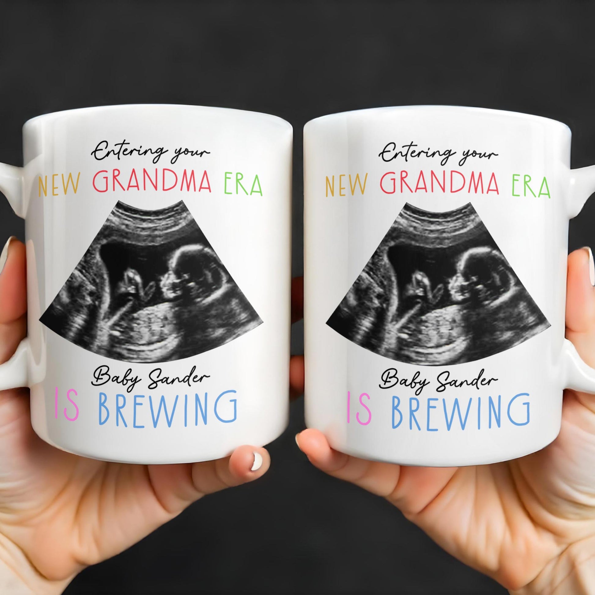 Entering Your New Grandma Era, Baby Sander Is Brewing, Ultrasound Image