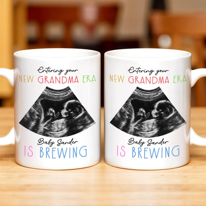 Entering Your New Grandma Era, Baby Sander Is Brewing, Ultrasound Image