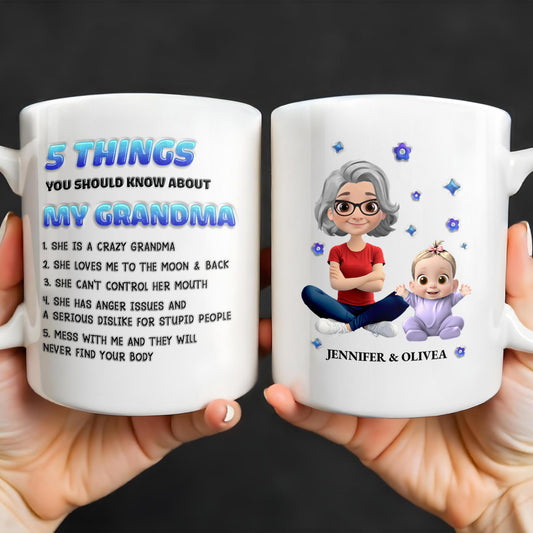 5 Things You Should Know About My Grandma, Cartoon Grandma And Baby