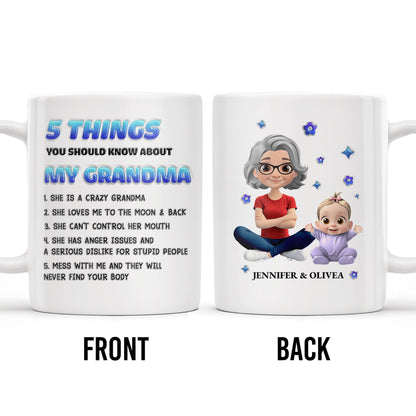 5 Things You Should Know About My Grandma, Cartoon Grandma And Baby