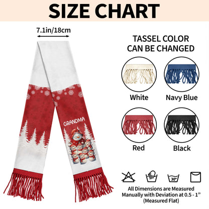 To Grandma Wishing You A Warm Cozy Christmas Snowmen