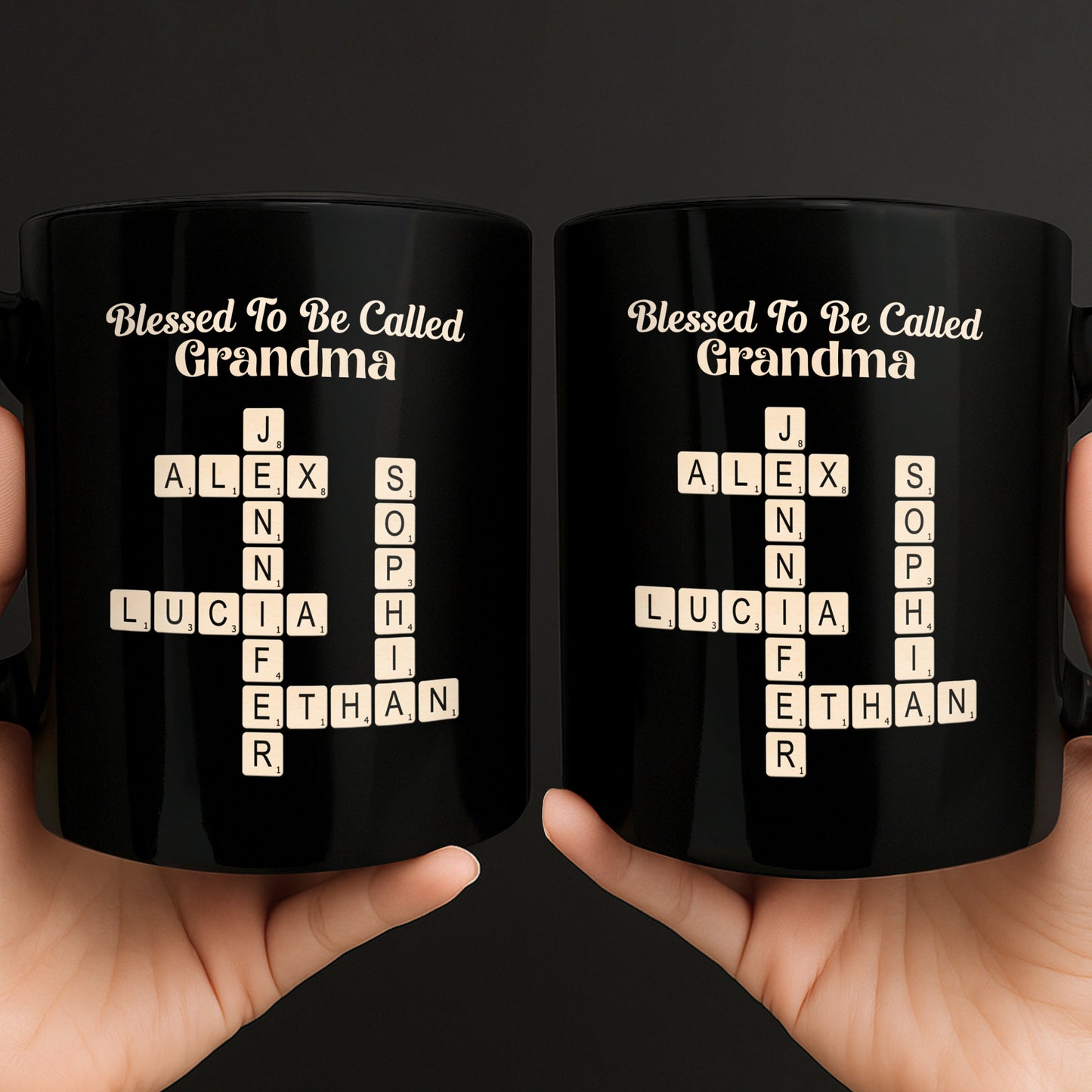 Blessed To Be Called Grandma Crossword Design