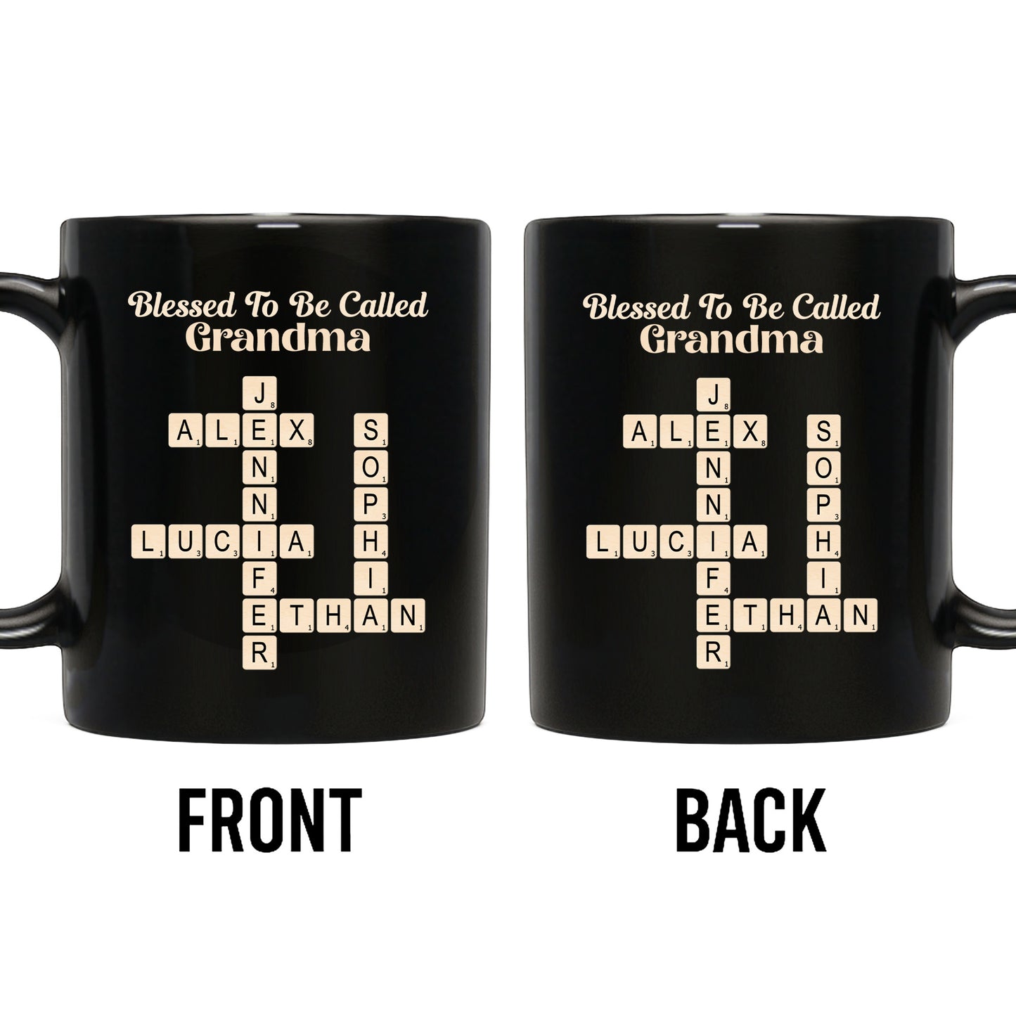Blessed To Be Called Grandma Crossword Design