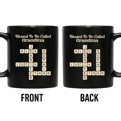 Blessed To Be Called Grandma Crossword Design