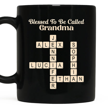 Blessed To Be Called Grandma Crossword Design