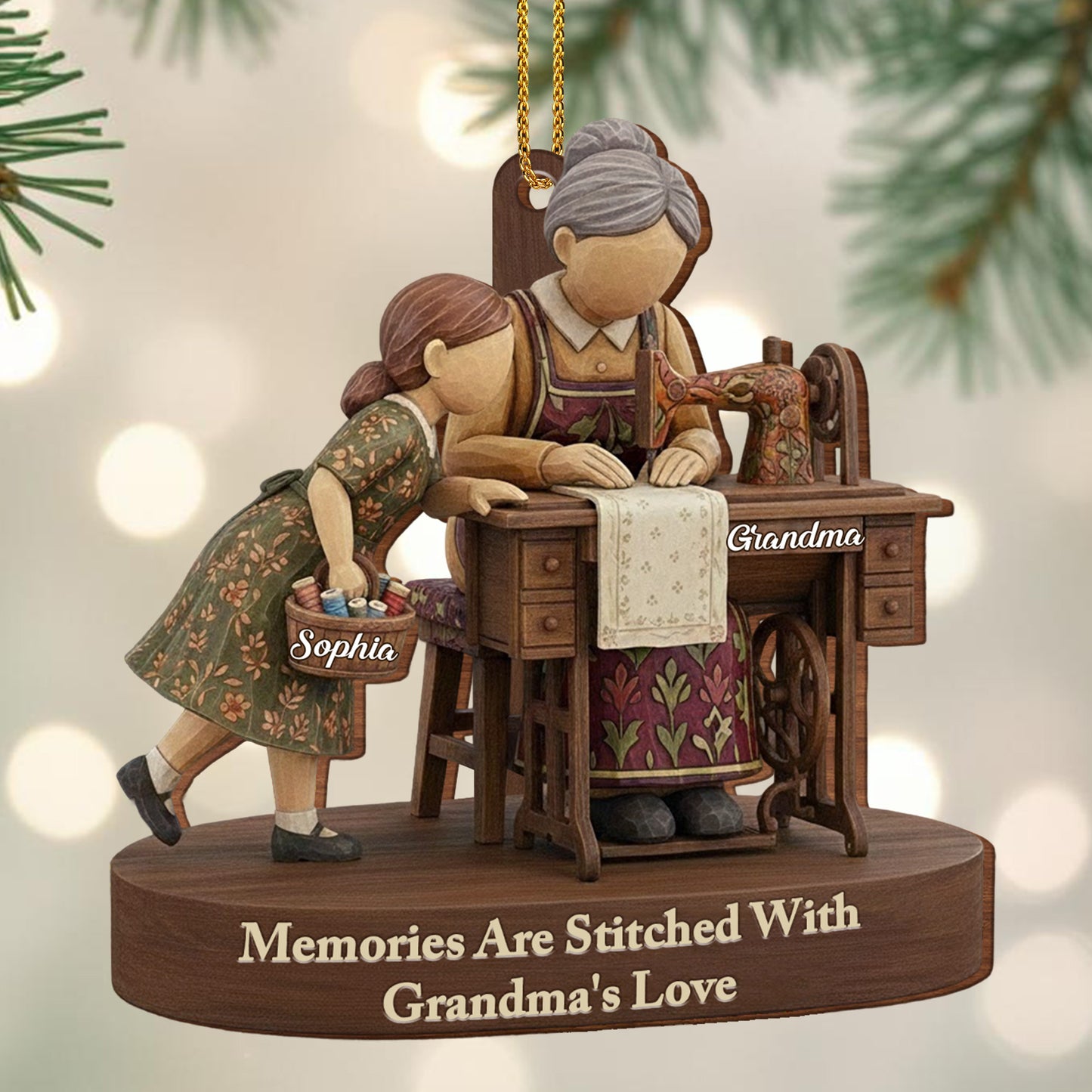 Memories Are Stitched With Grandma's Love, Sewing Machine