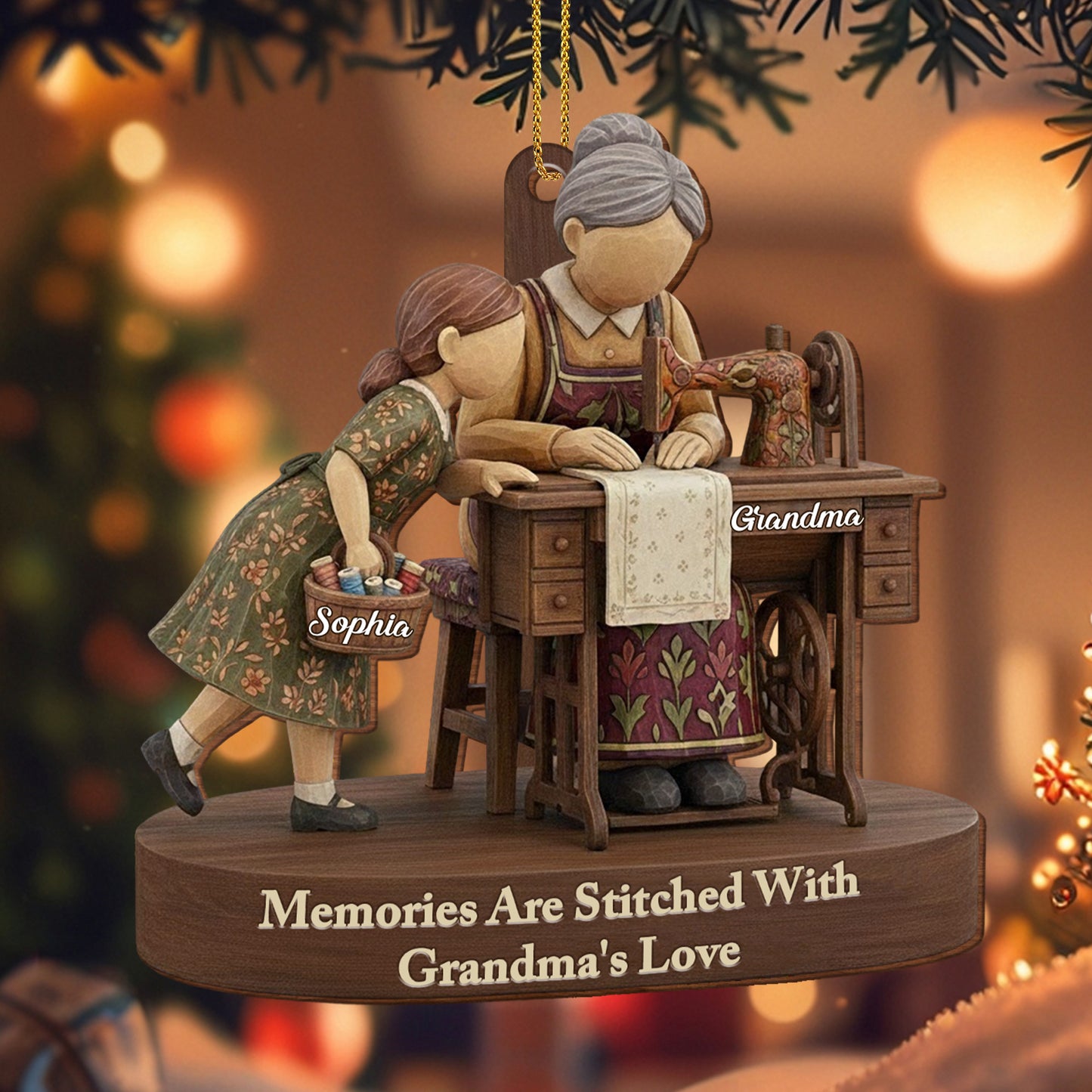 Memories Are Stitched With Grandma's Love, Sewing Machine