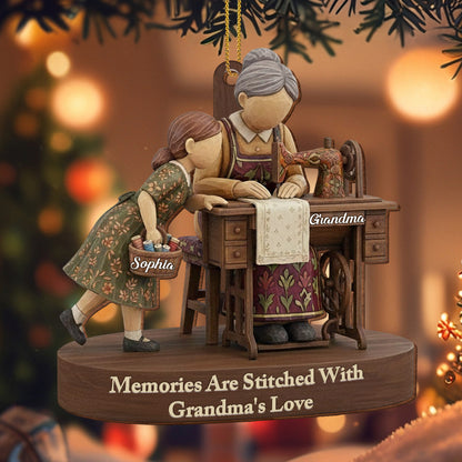 Memories Are Stitched With Grandma's Love, Sewing Machine